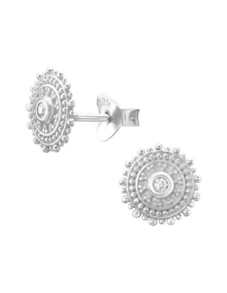 Aros de Plata Round Cubic... 2