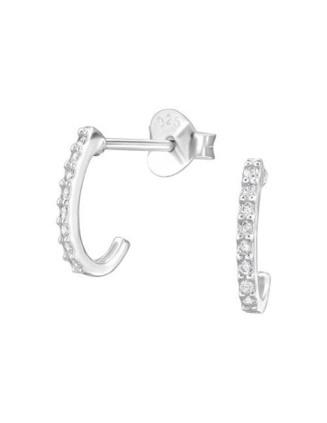 Aros de Plata Curved Cubic... 2