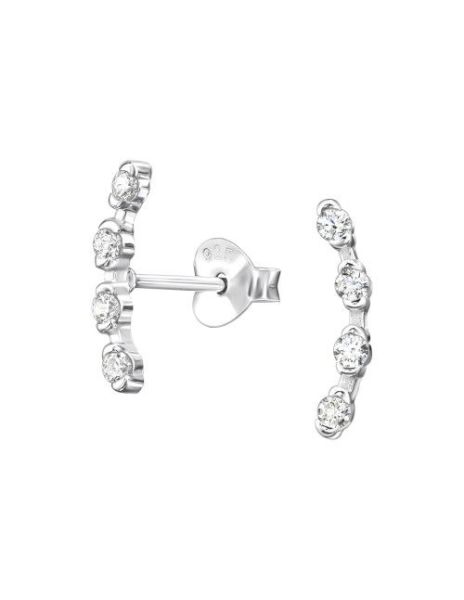 Aros de Plata Curved Cubic... 2