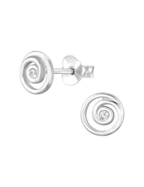 Aros de Plata Spiral Cubic... 2