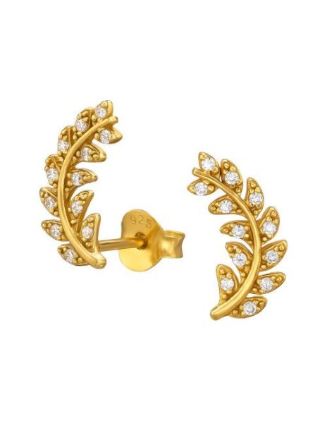 Aros de Plata Olive Leaf... 2