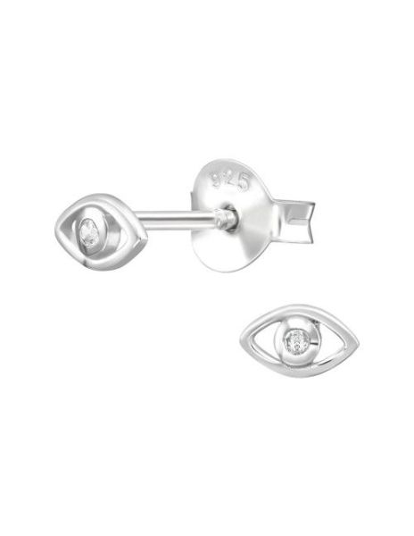 Aros de Plata Evil Eye... 2