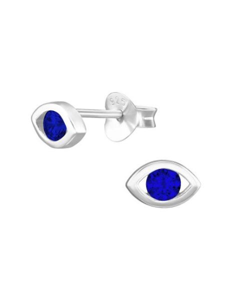 Aros de Plata Evil Eye CZ... 2