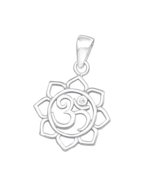 Colgante de plata Om Symbol...