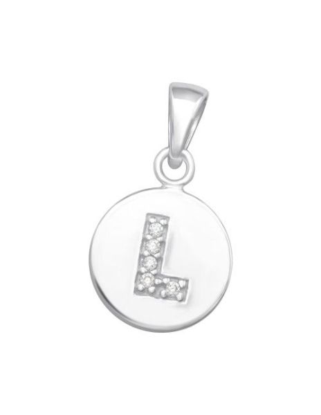Colgante de plata Letter L...
