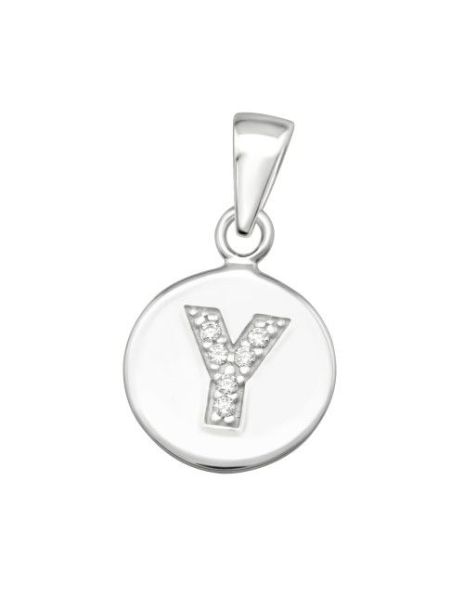 Colgante de plata Letter Y...