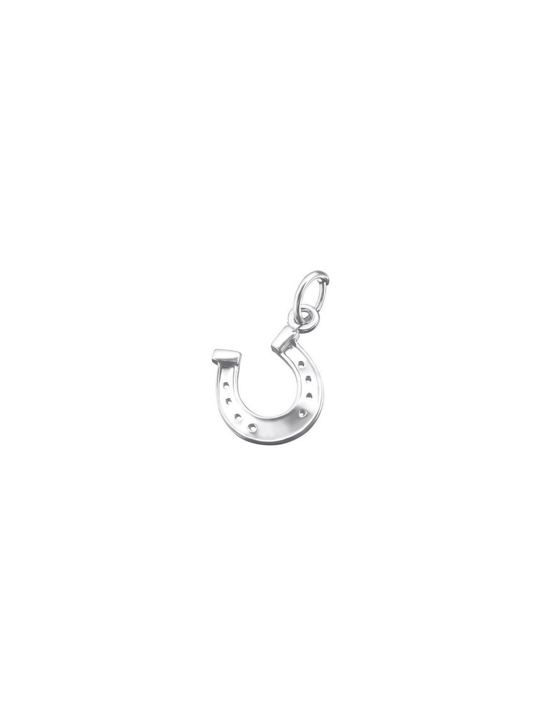 Colgante de plata Horseshoe - 10 mm x...