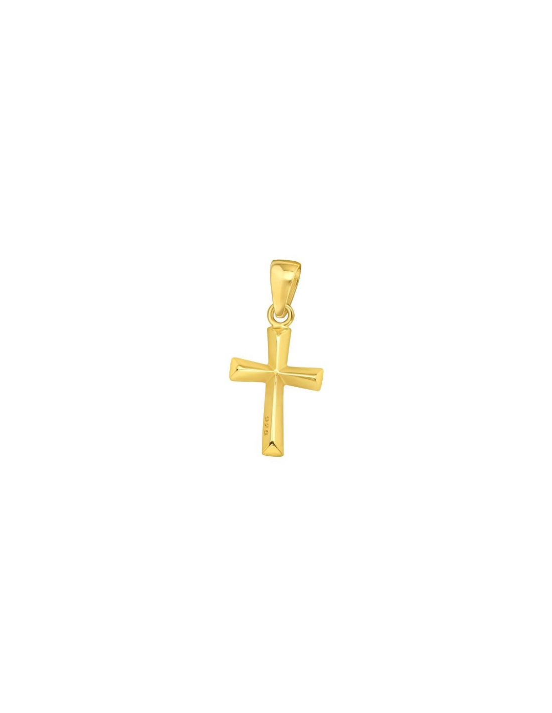 Colgante de plata Cross - 8.8 mm x...