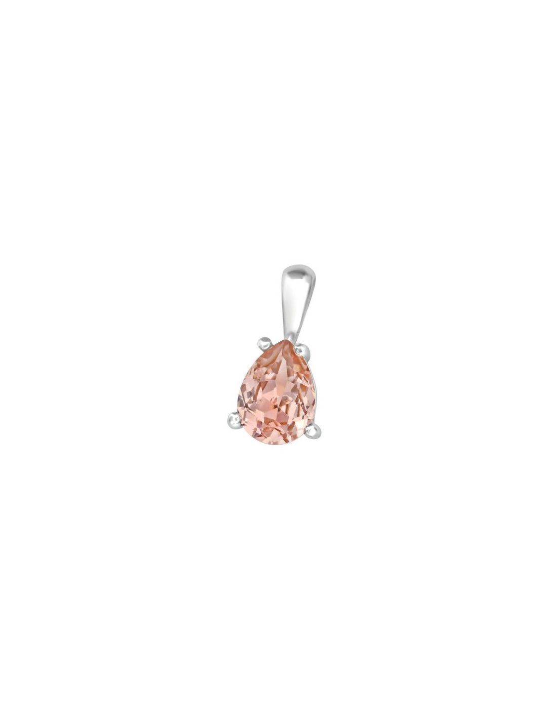 Colgante de plata Pear Vintage Rose 6...