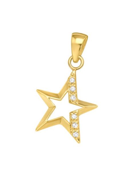 Colgante de plata Star CZ... 2