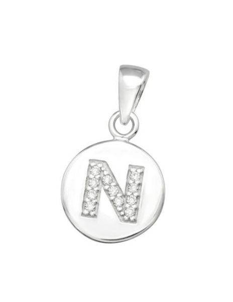 Colgante de plata Letter N... 2