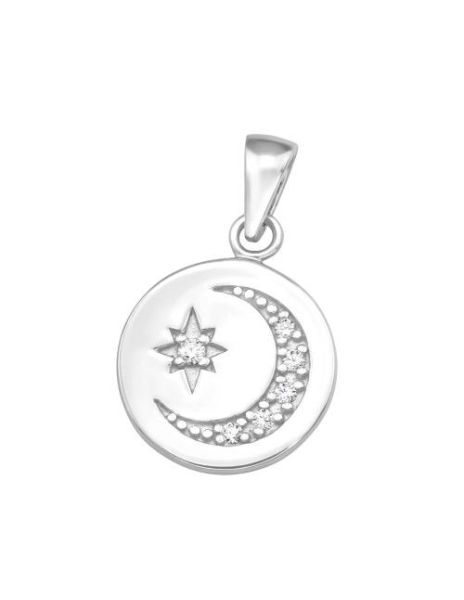 Colgante de plata Moon And... 2