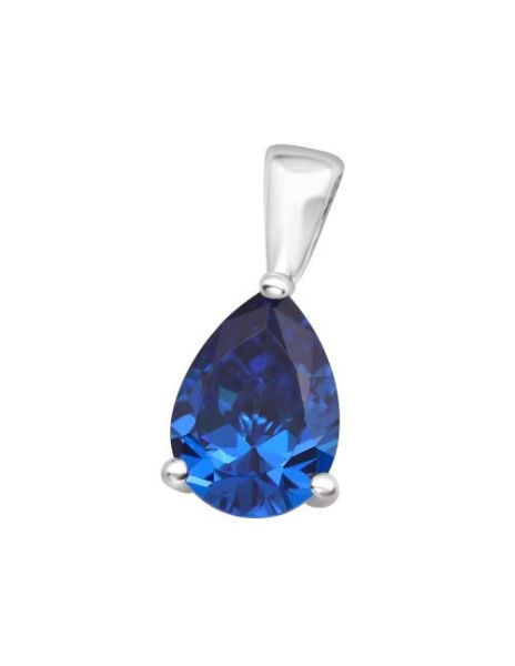 Colgante de plata Pear CZ... 2