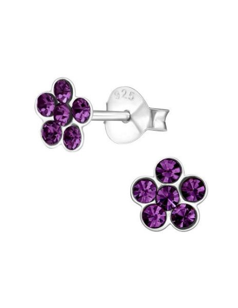 Aros para niñas Flower...