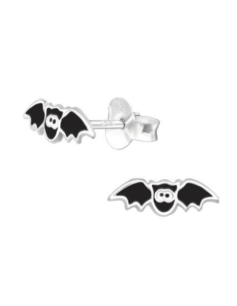 Aros para niñas Bat Black...