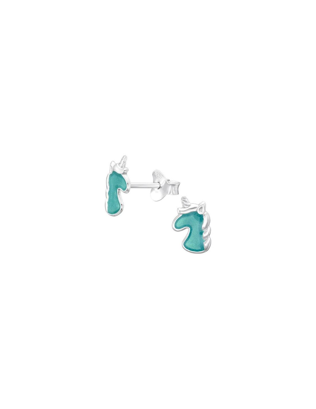 Aros para niñas Unicorn Blue Shimmer...