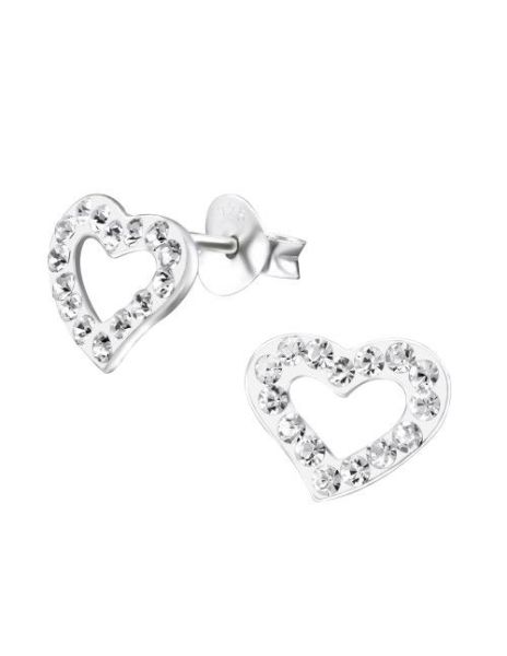 Aros para niñas Heart...