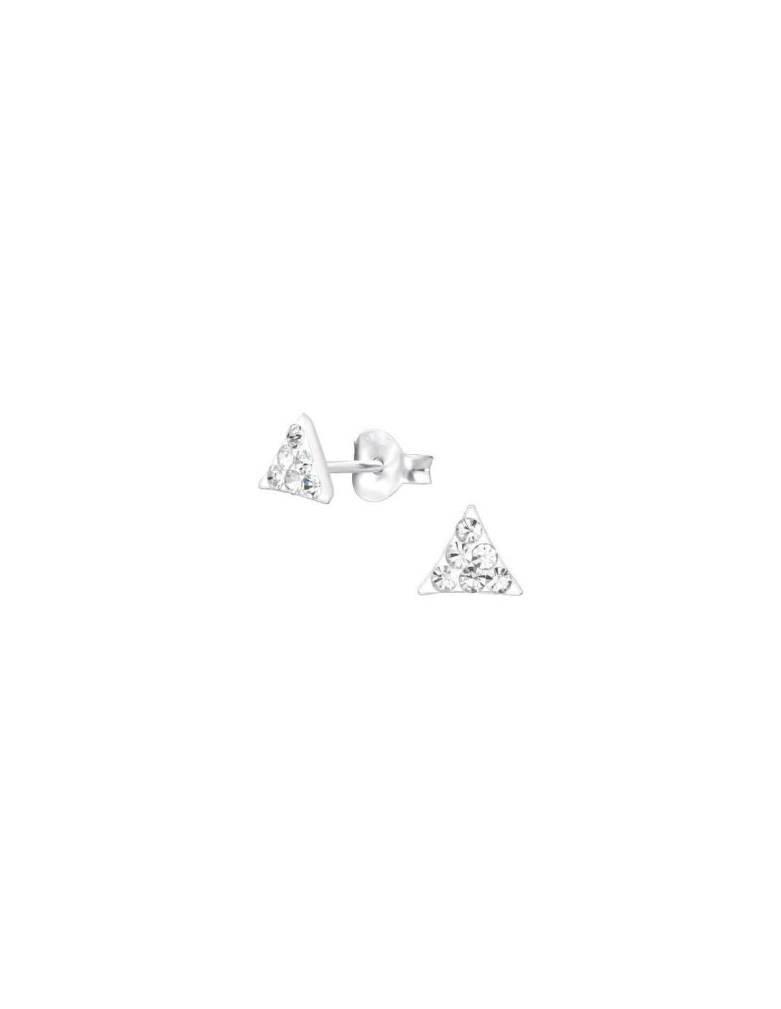 Aros para niñas Triangle Crystal 6 mm...