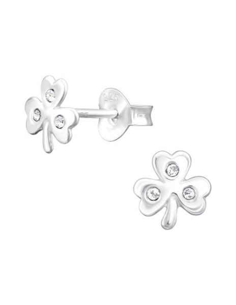 Aros para niñas Three Leaf...