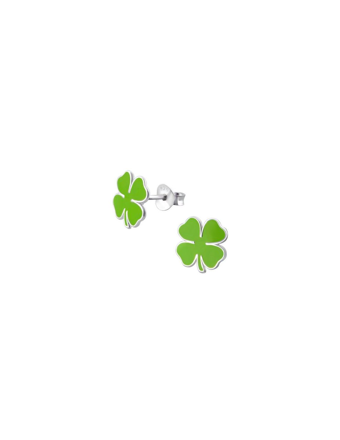Aros para niñas Lucky Clover Light...