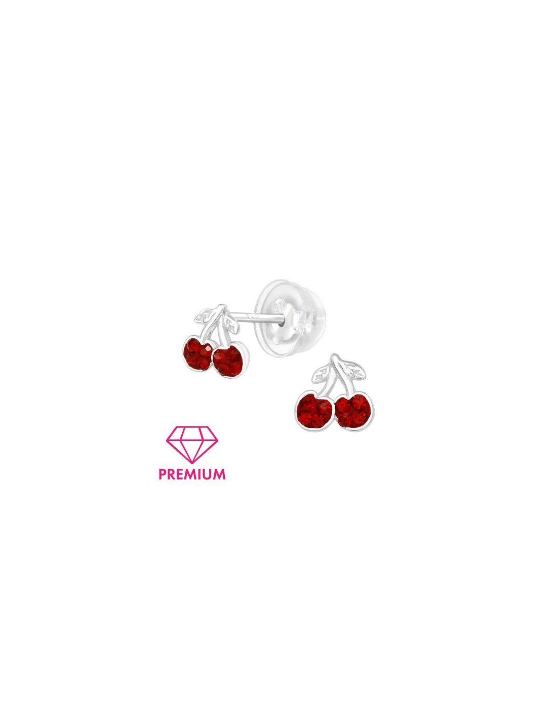 Aros para niñas Cherry Light Siam 6...