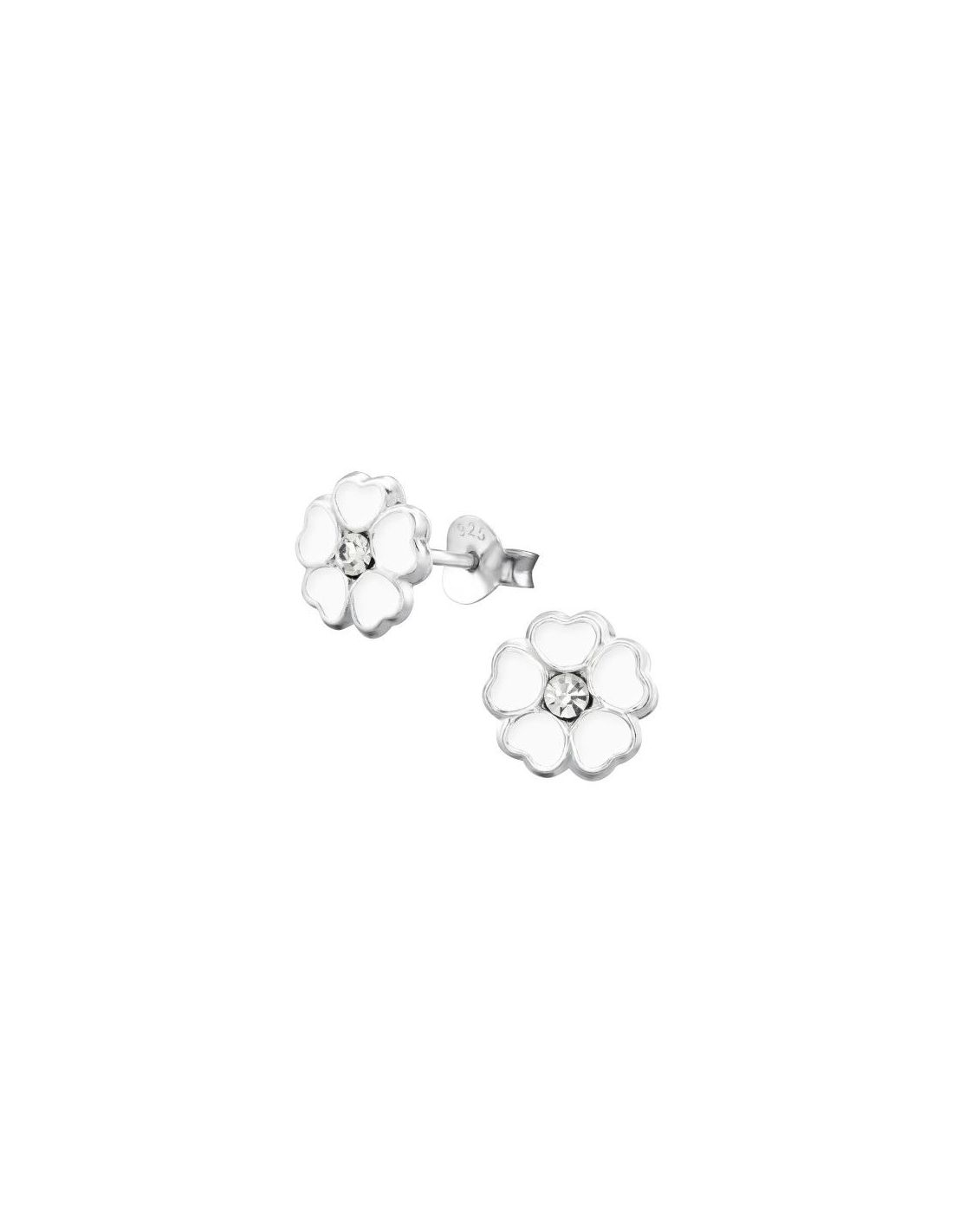 Aros para niñas Flower - 8 mm x 8 mm