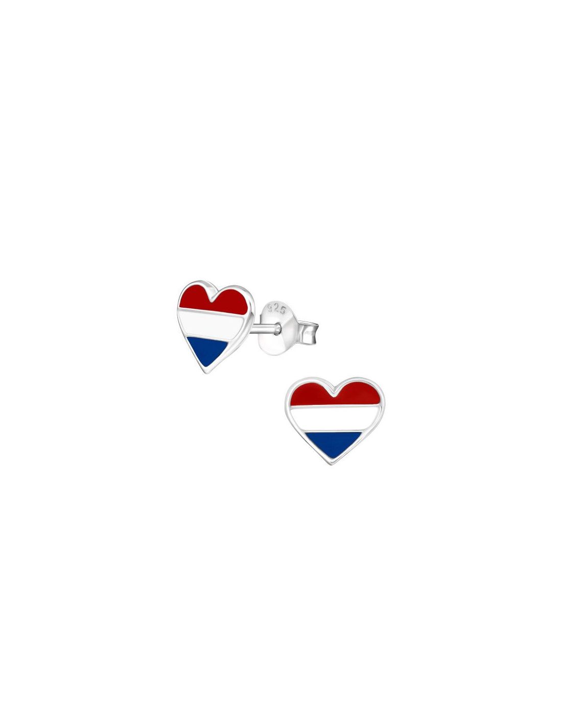 Aros para niñas Netherlands Heart - 9...