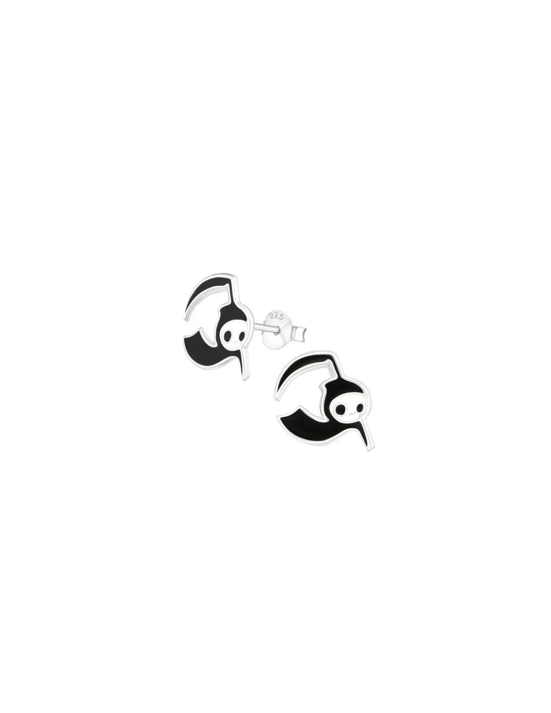 Aros para niñas Grim Reaper - 12 mm x...