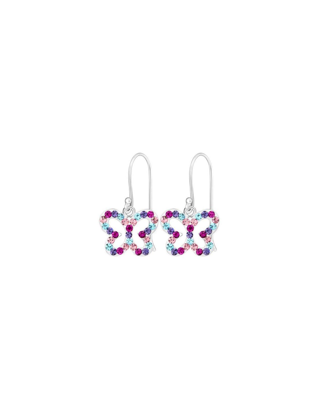 Aros para niñas Butterfly - 13 mm x...
