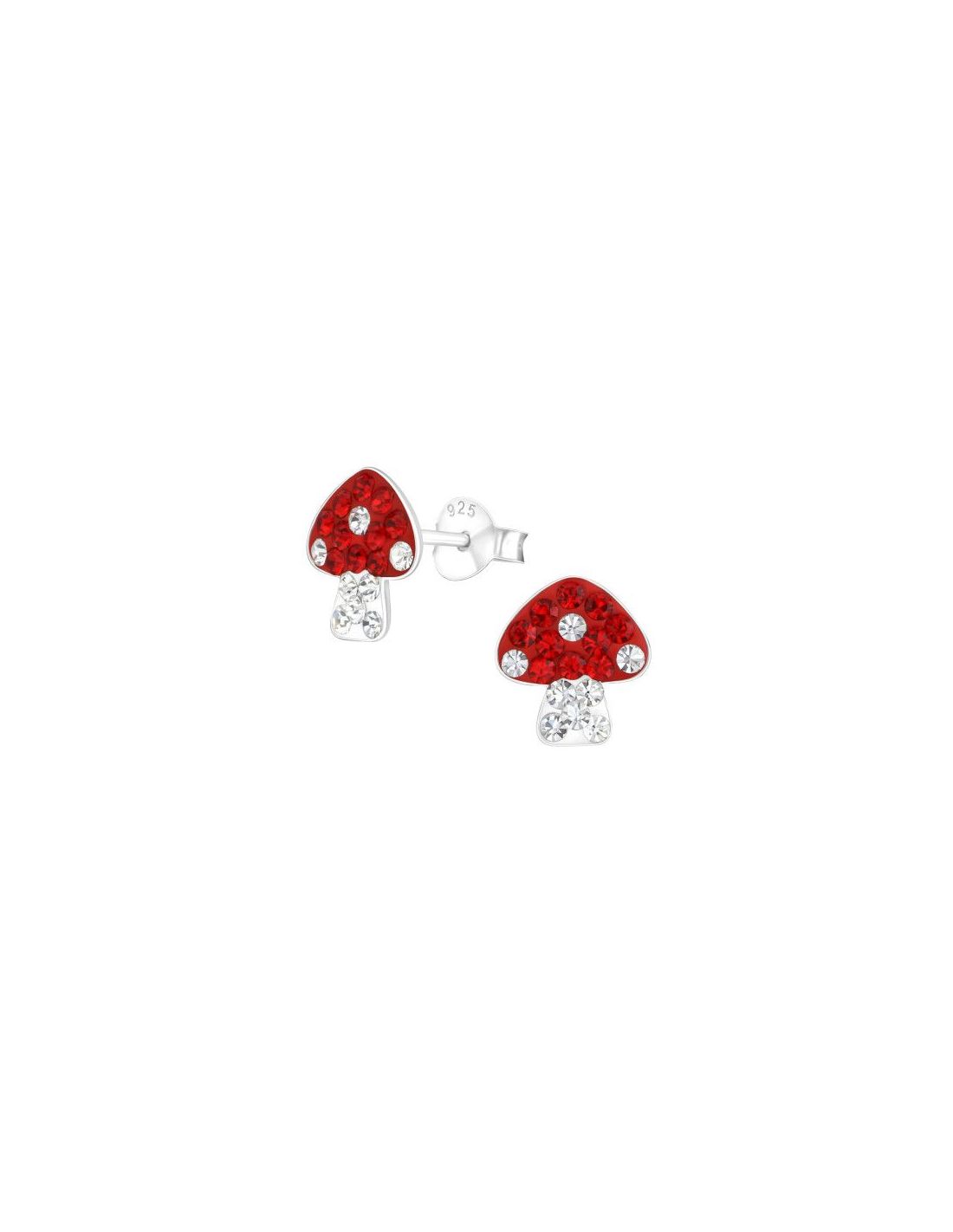 Aros para niñas Mushroom - 9 mm x 10 mm