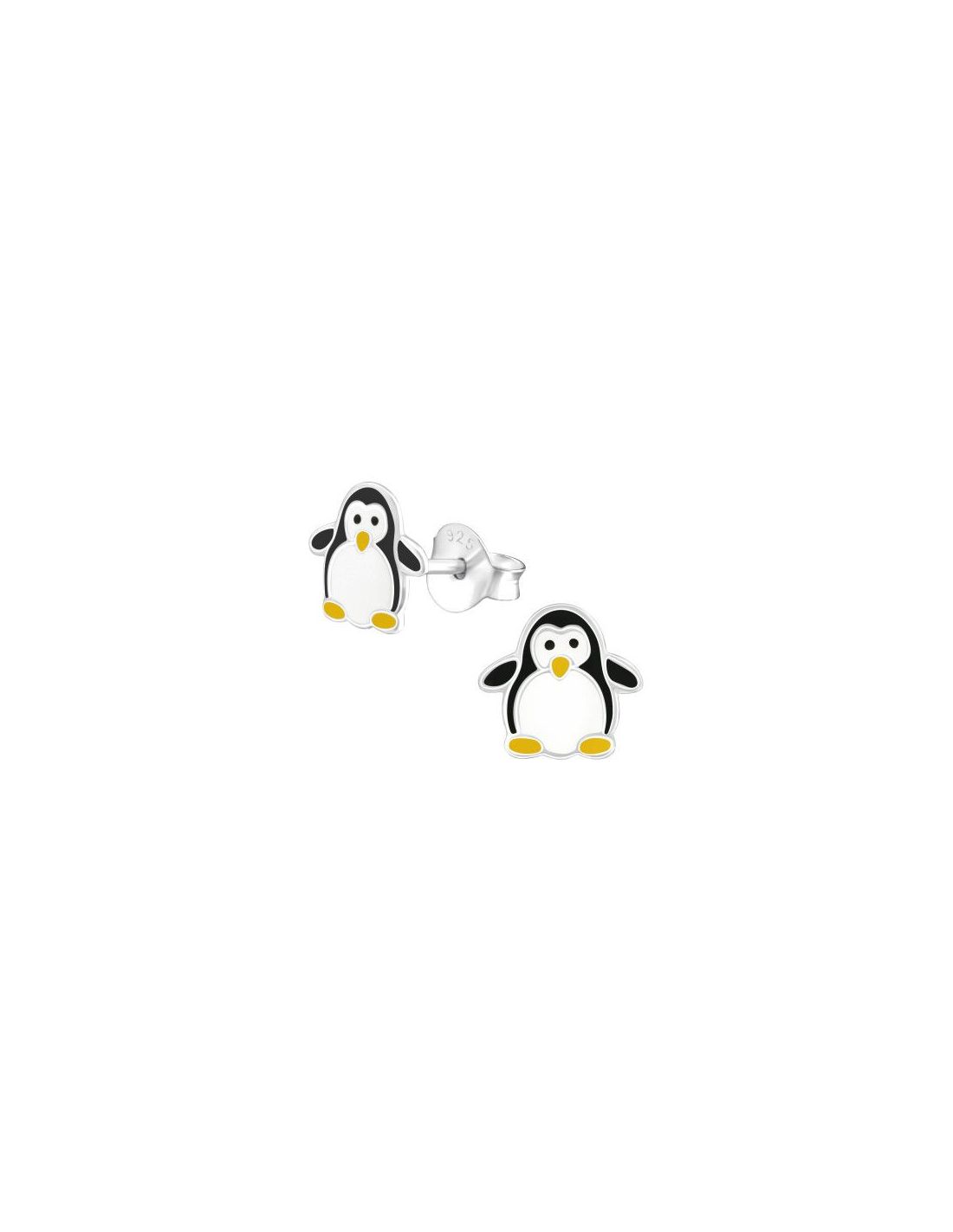 Aros para niñas Penguin - 7 mm x 7 mm