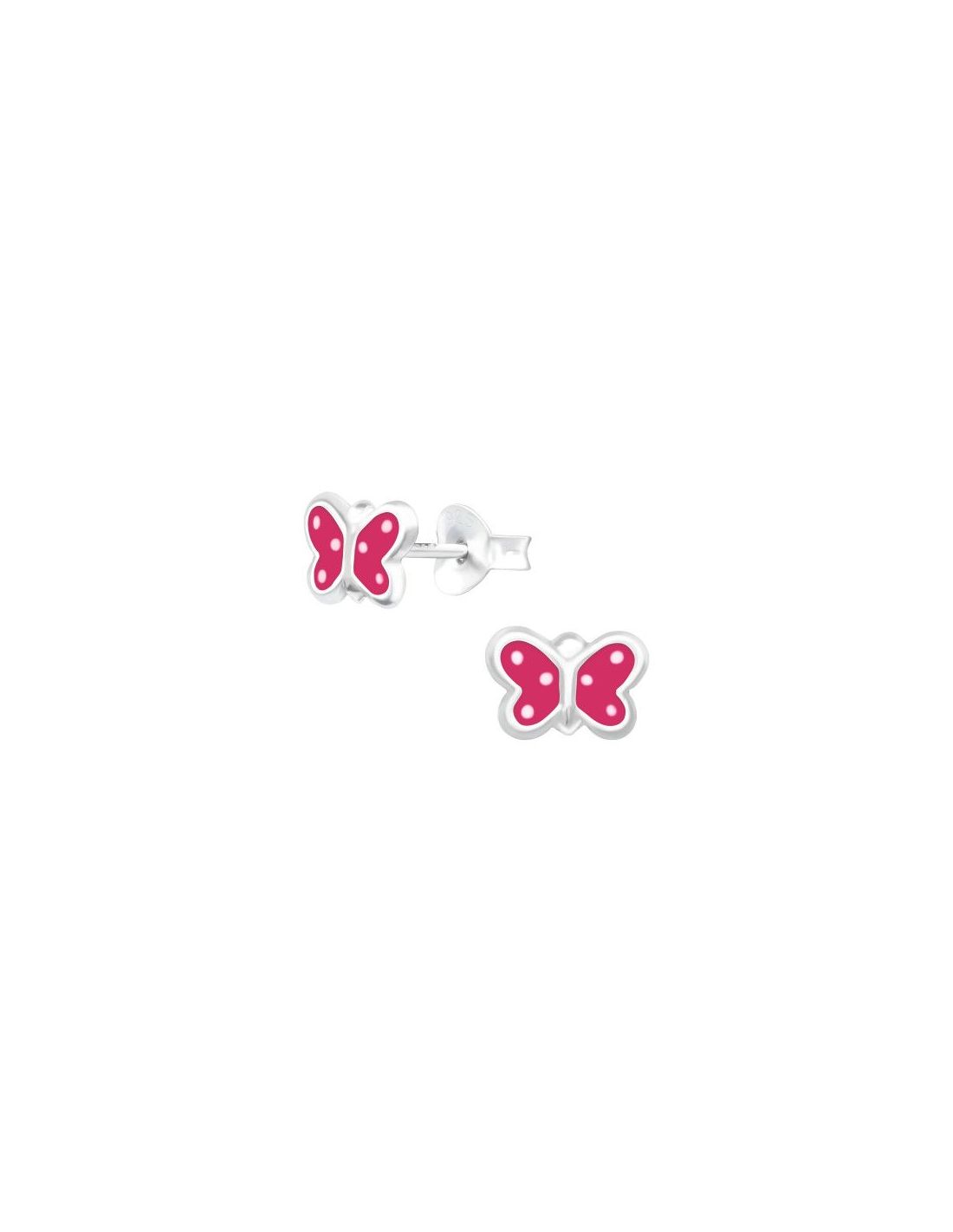 Aros para niñas Butterfly - 8 mm x 5 mm