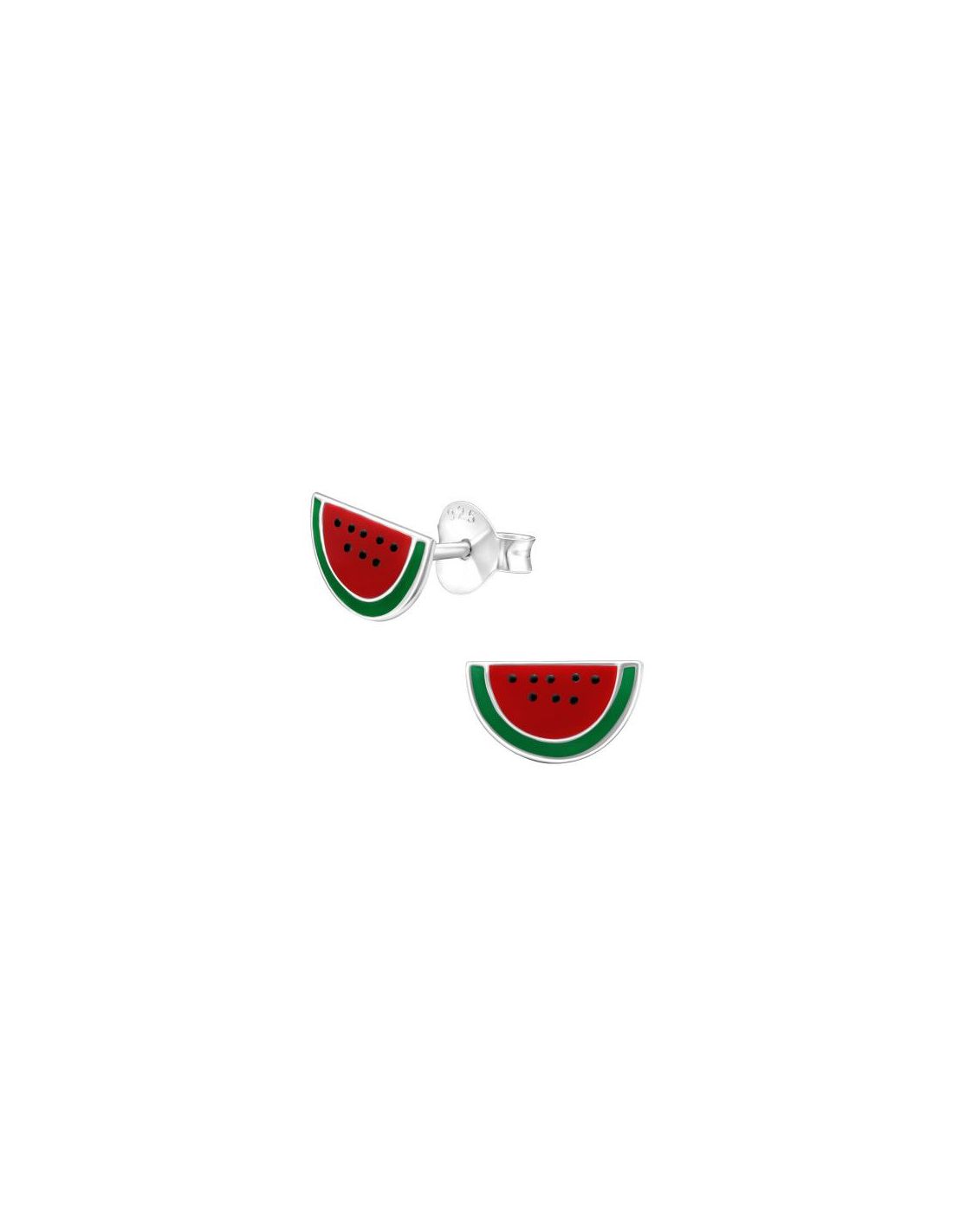 Aros para niñas Watermelon - 9 mm x 5 mm
