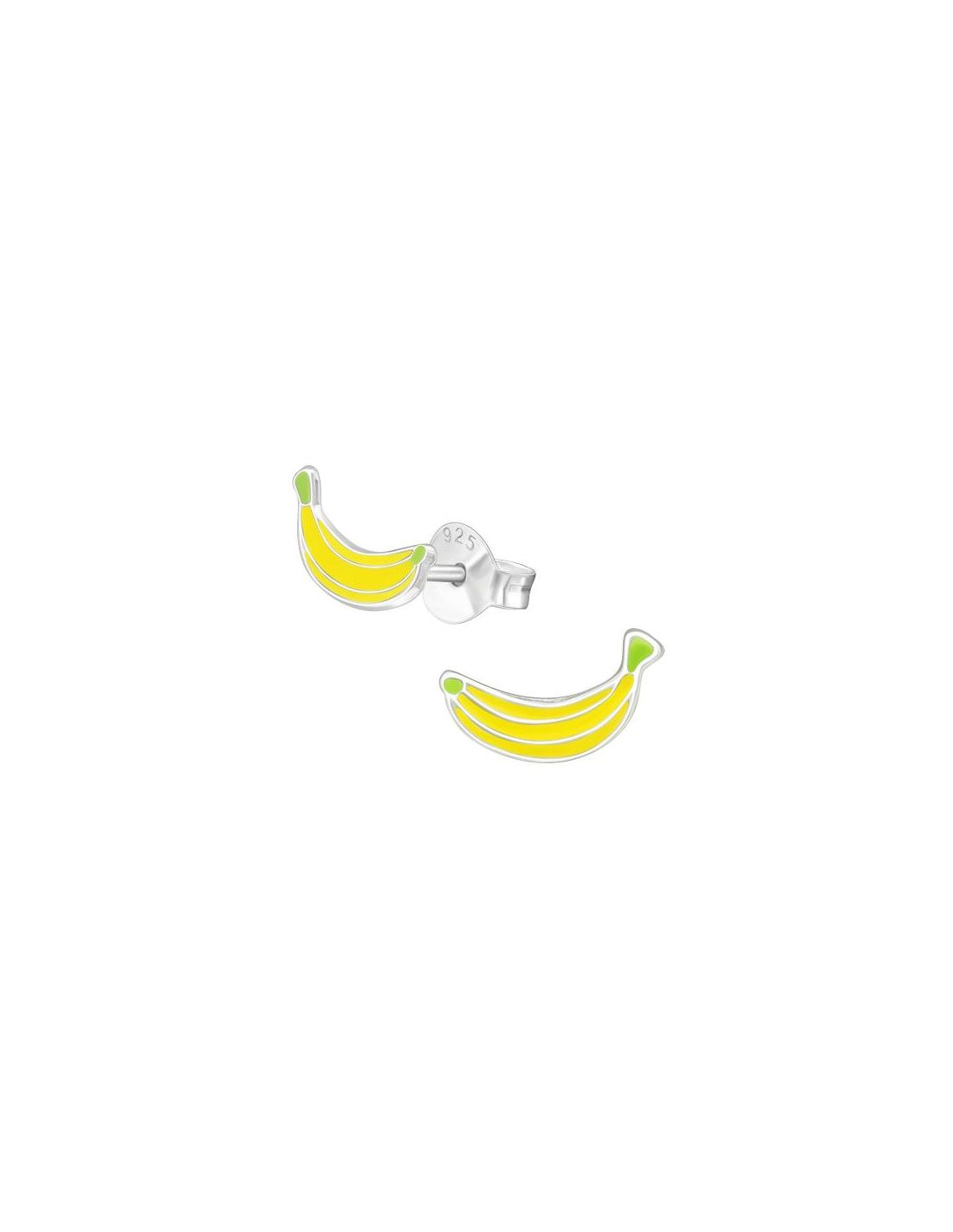 Aros para niñas Banana - 9.3 mm x 4.7 mm