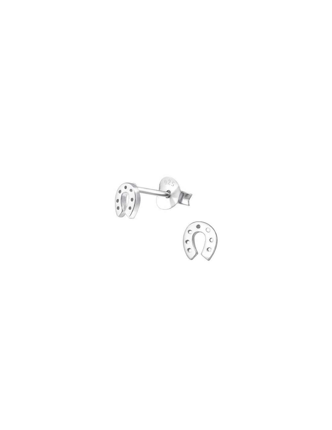Aros para niñas Horseshoe - 4 mm x 5 mm