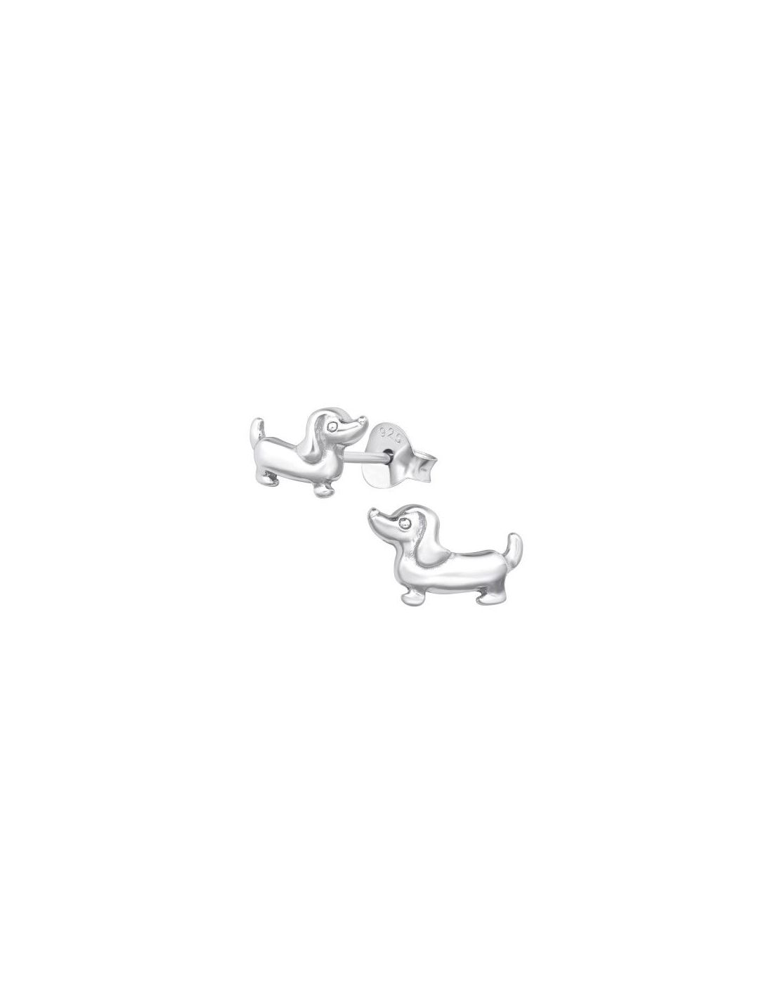 Aros para niñas Dog - 10 mm x 6 mm