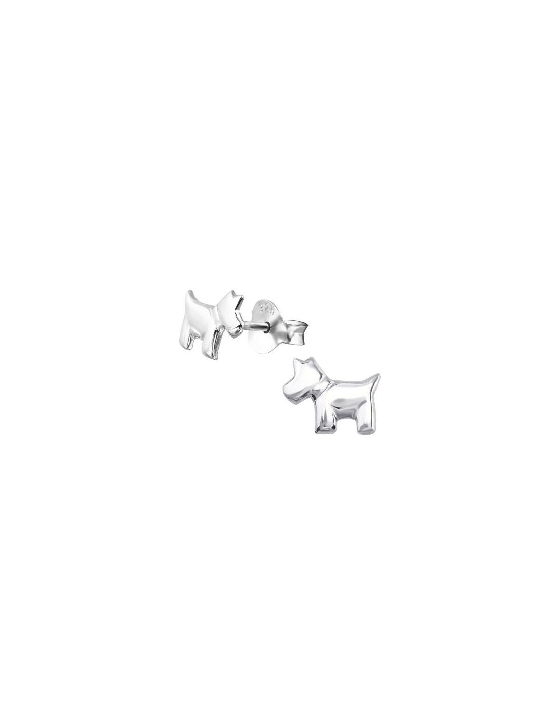 Aros para niñas Dog - 8 mm x 6 mm