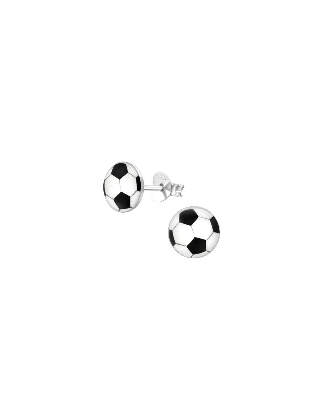 Aros para niñas Football - 7.5 mm x...