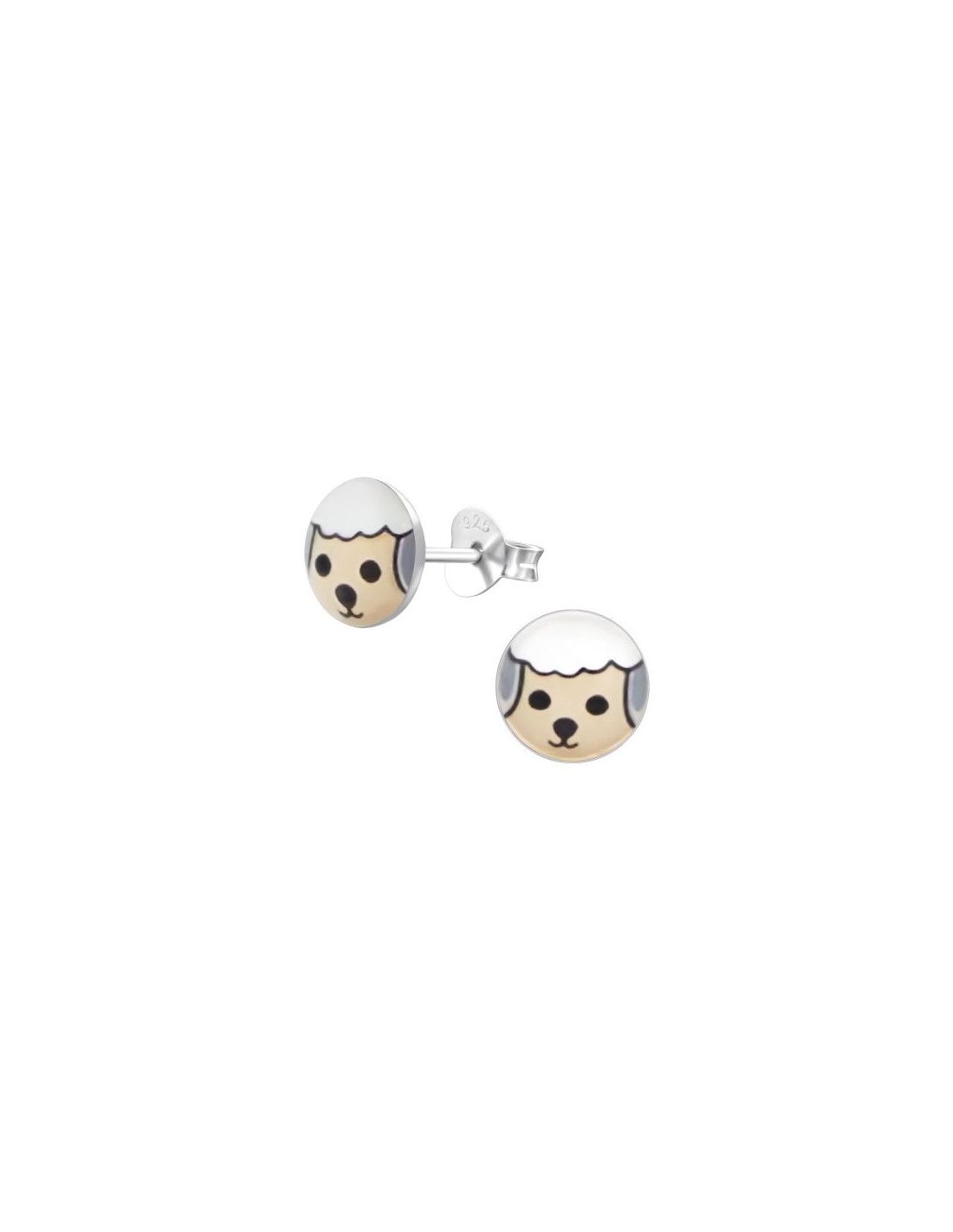 Aros para niñas Sheep - 7 mm x 7 mm