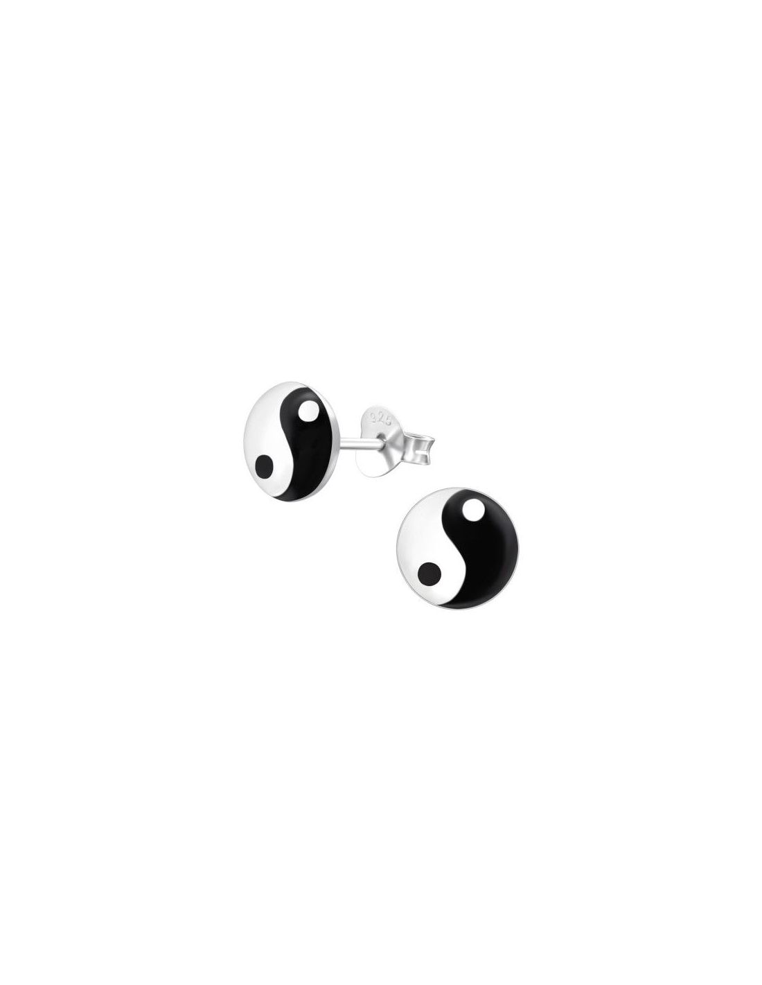 Aros para niñas Yin And Yang - 7 mm x...
