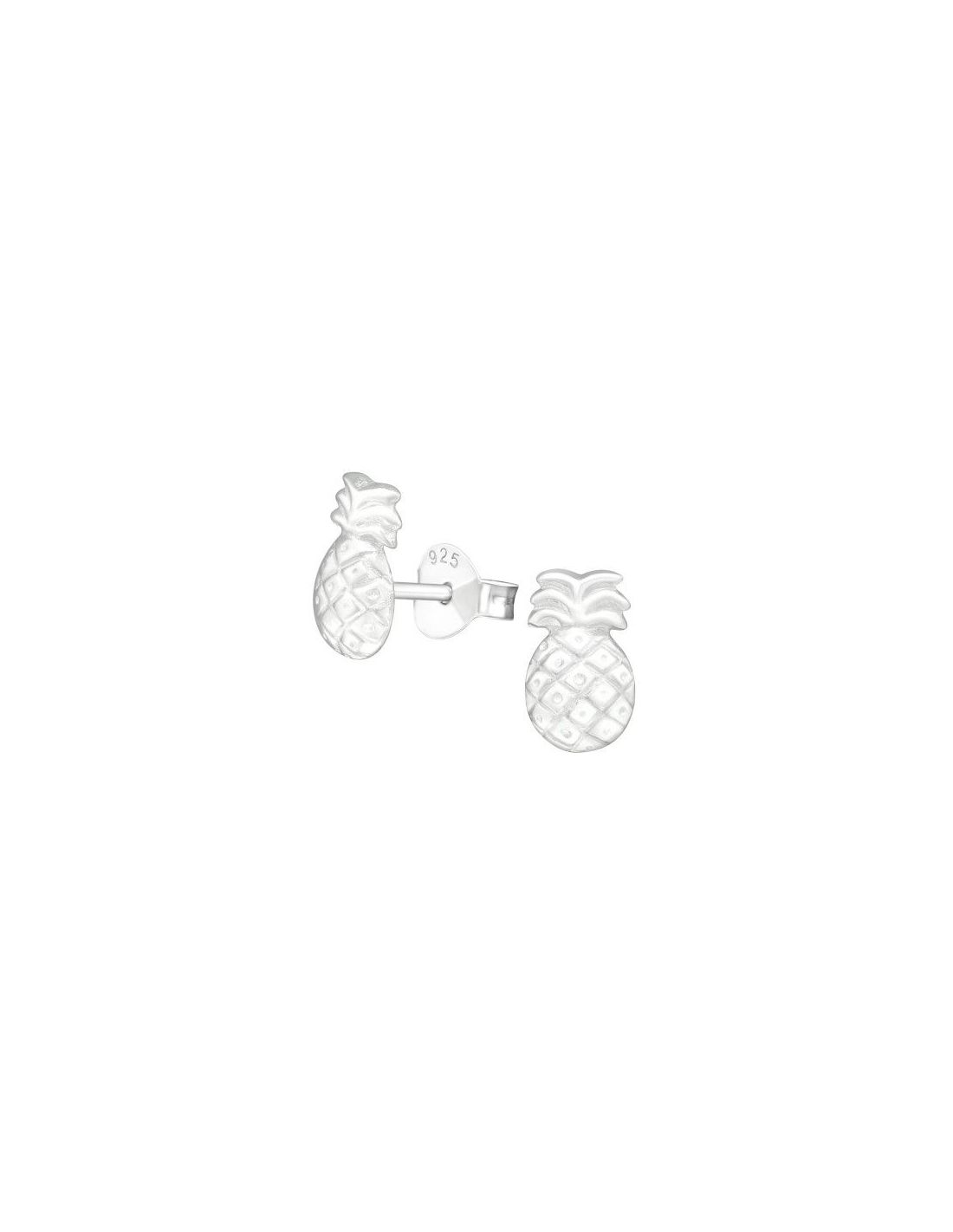 Aros para niñas Pineapple - 5 mm x 8 mm