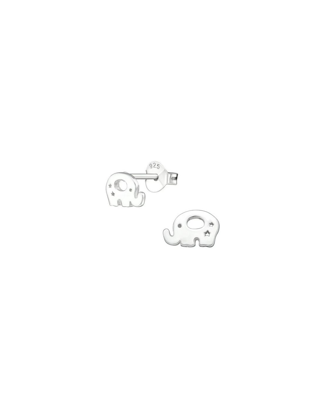 Aros para niñas Elephant - 7 mm x 5 mm