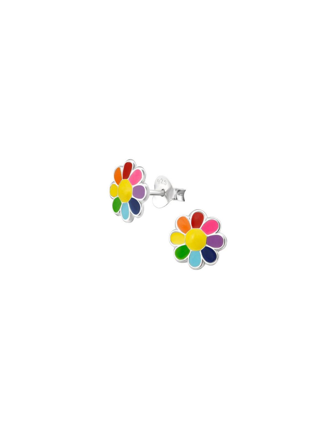 Aros para niñas Multi-Color Sun...