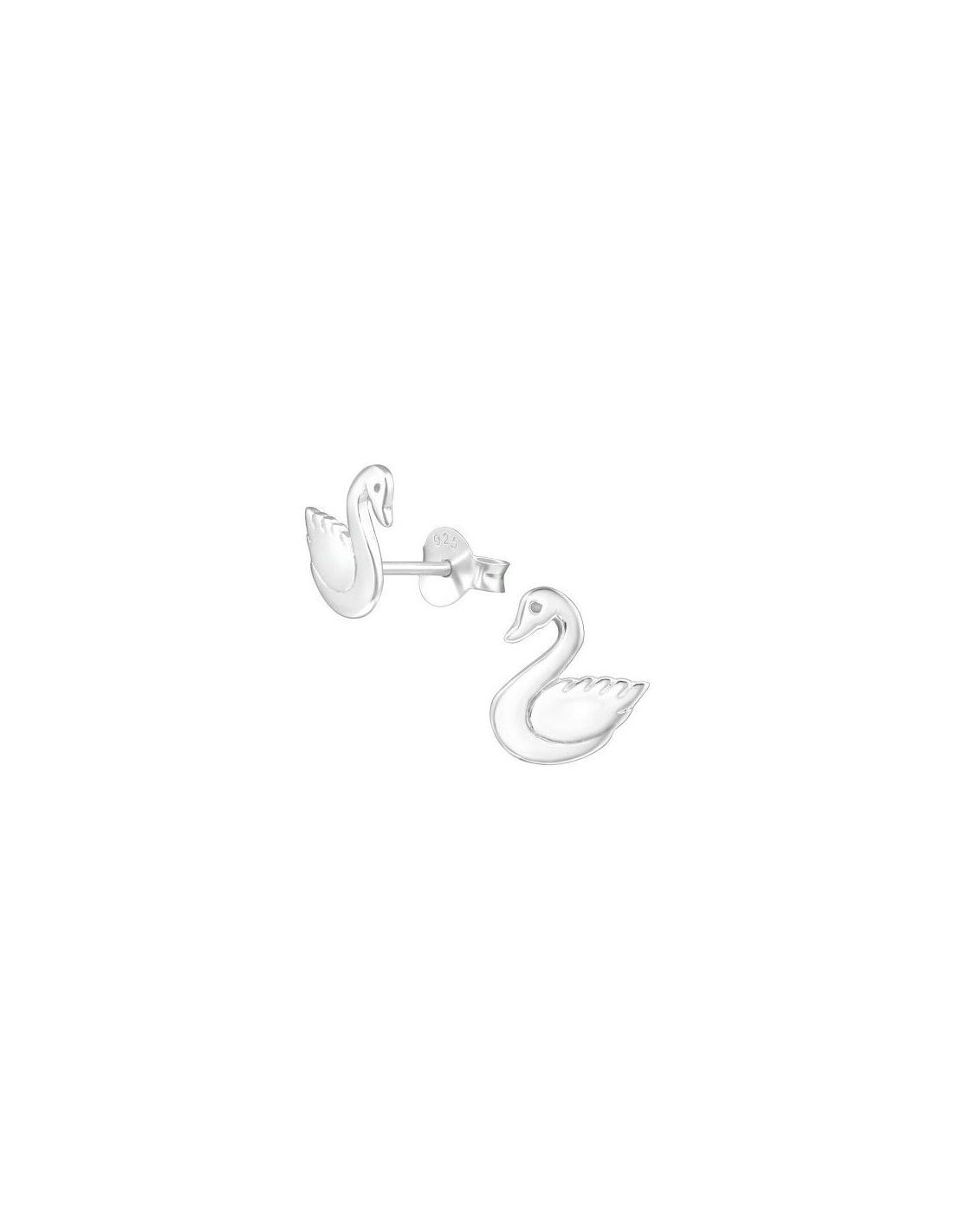 Aros para niñas Swan - 8 mm x 9 mm
