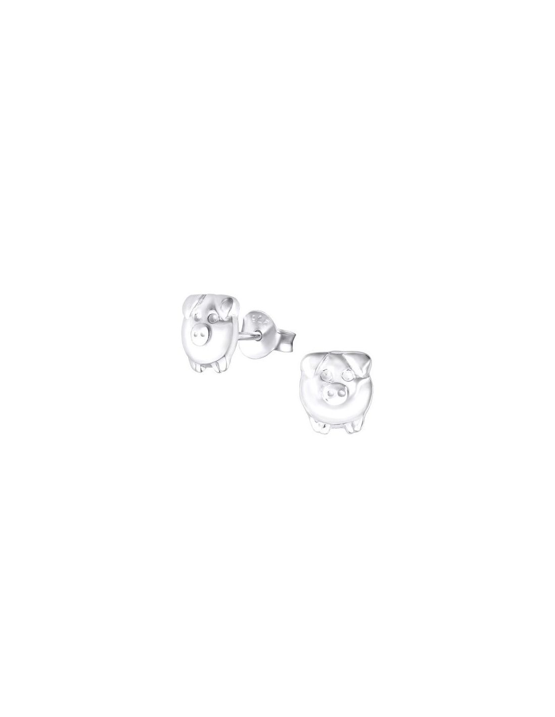 Aros para niñas Pig - 6 mm x 7 mm