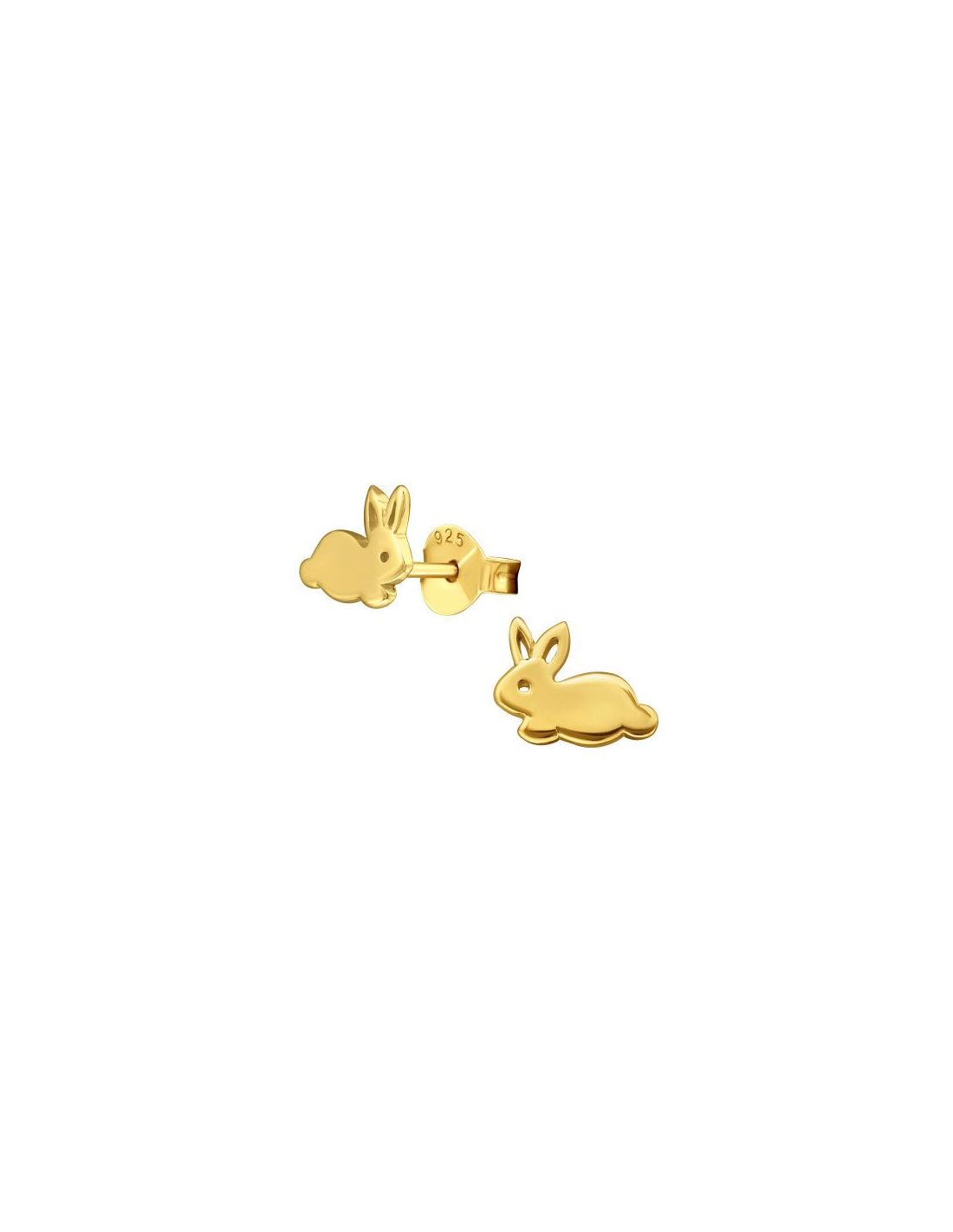 Aros para niñas Rabbit - 8 mm x 6 mm