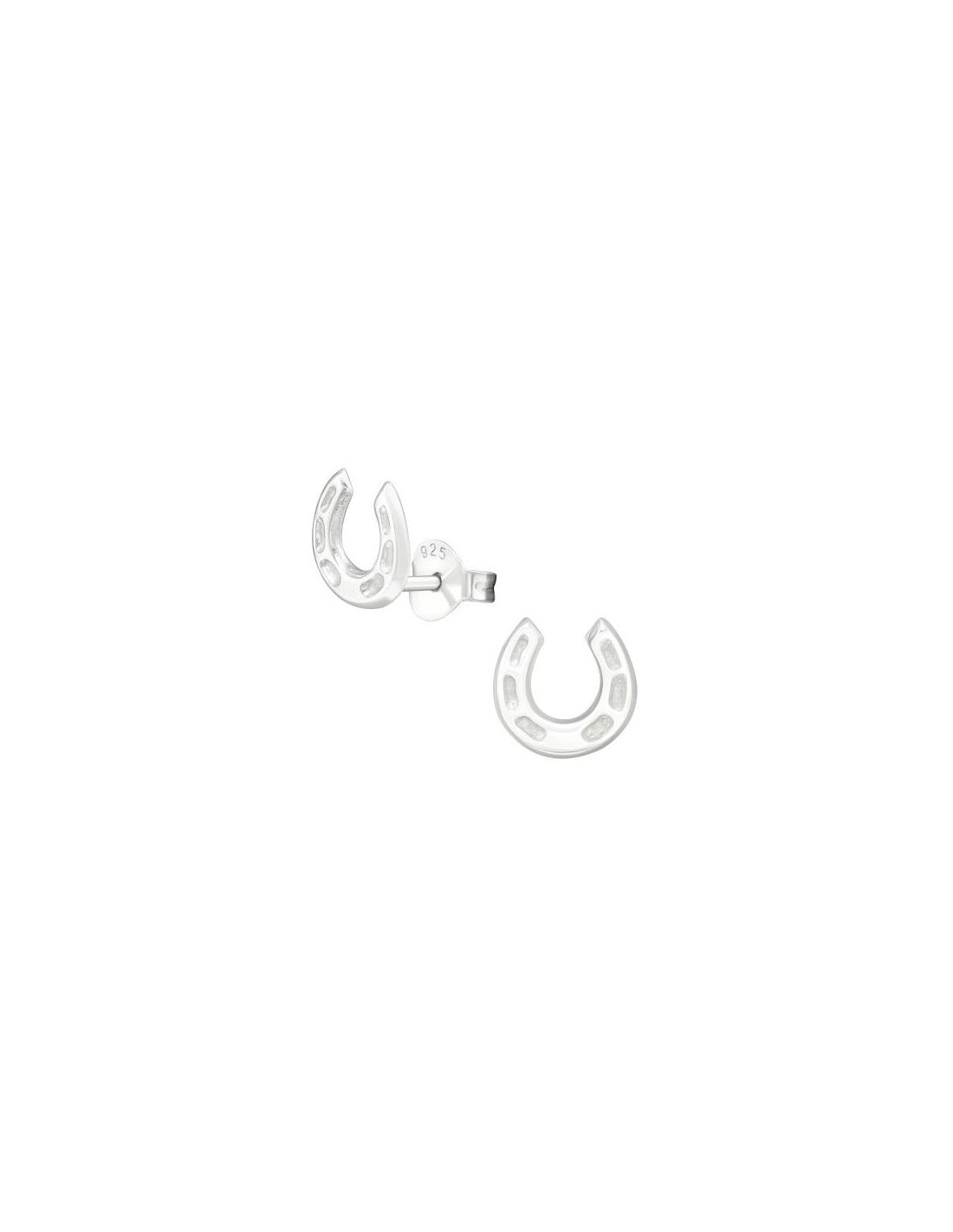 Aros para niñas Horseshoe - 7 mm x 7 mm