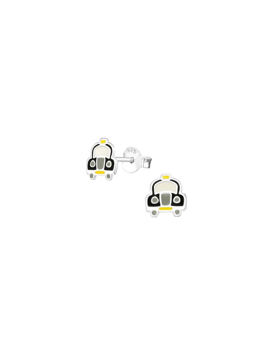 Aros para niñas Taxi - 7 mm x 7 mm