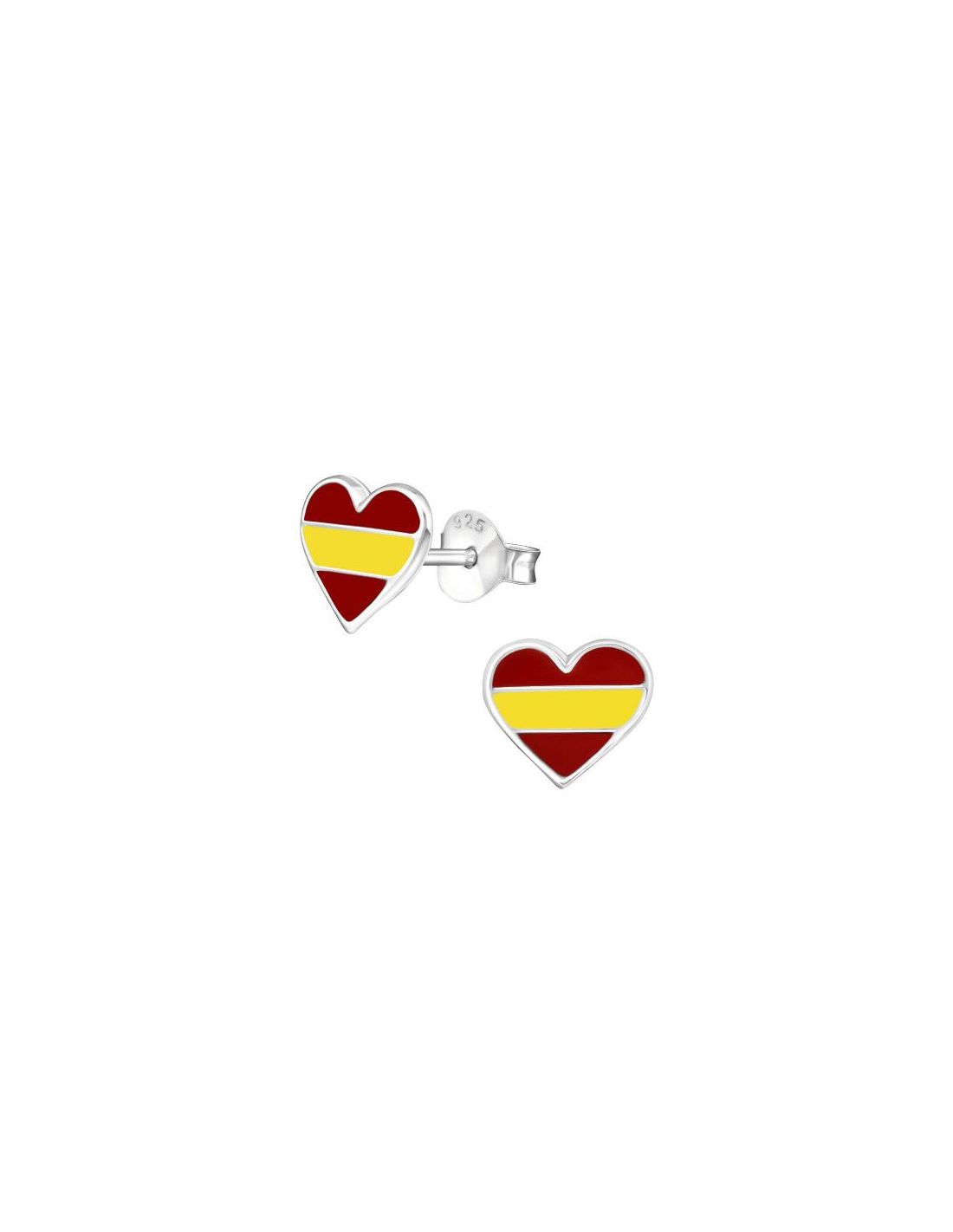 Aros para niñas Heart Spain - 9 mm x...