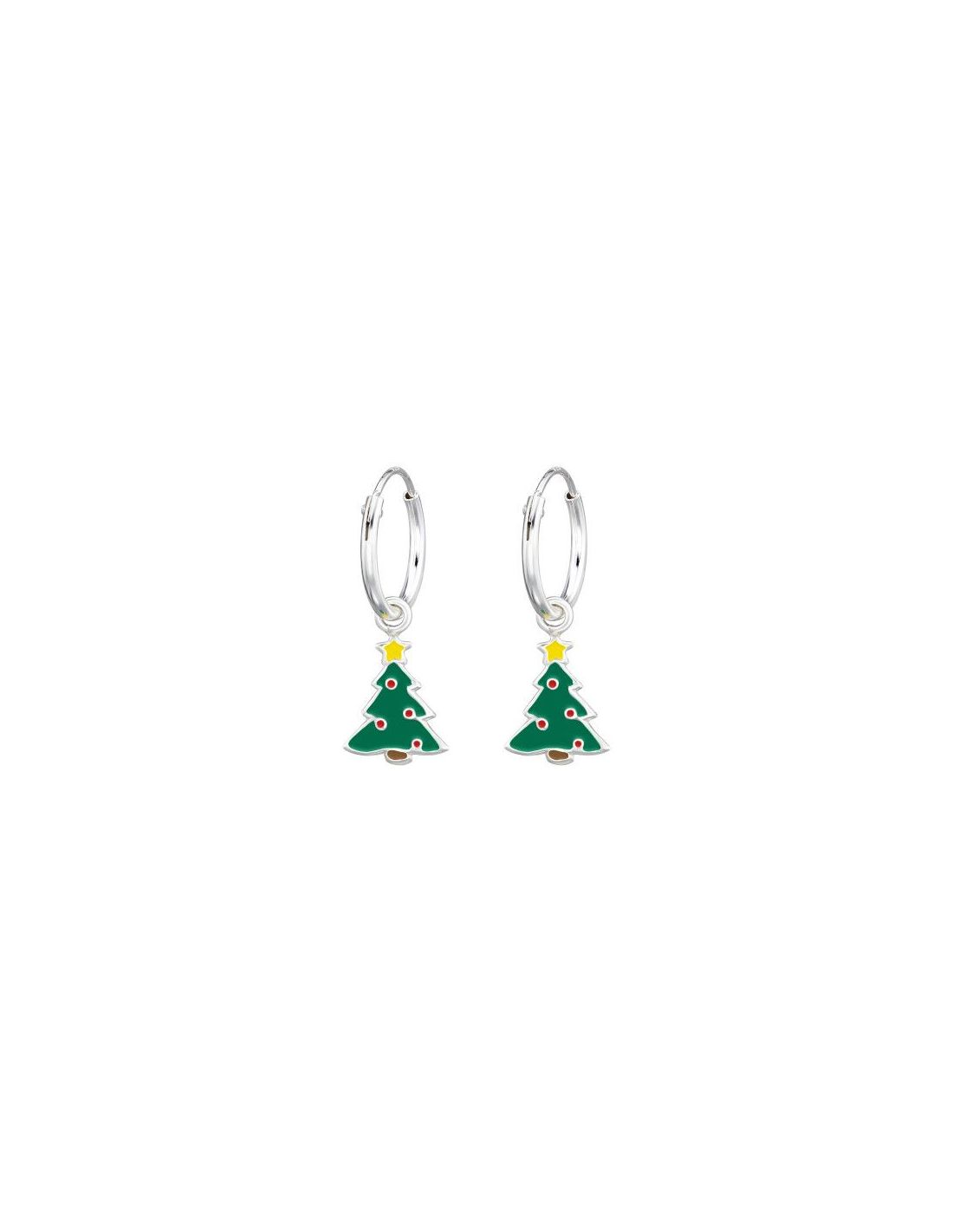 Aros para niñas Hanging Christmas...